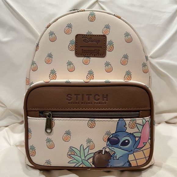 Loungefly Handbags - Loungefly Disney Lilo & Stitch Pineapple Mini Backpack NWT 🍍🌴